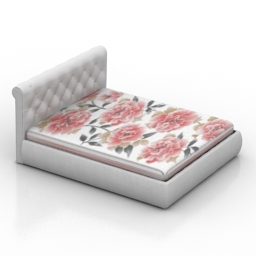bed askona richard 3D Model Preview #f156f569