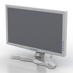 monitor dell alienware 3D Model Preview #eb0c4037