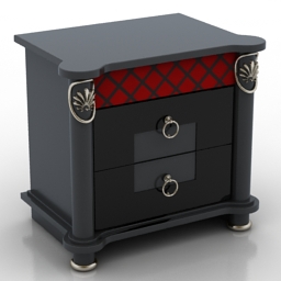 nightstand 3D Model Preview #efa794d7