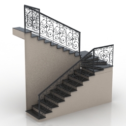 3D Stair preview