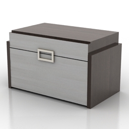 3D Bedside table preview