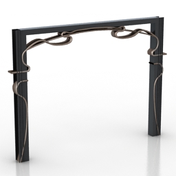arc modern 3D Model Preview #9f838396