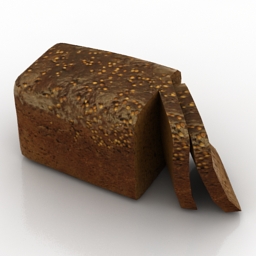 bread 3D Model Preview #79f92558