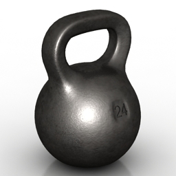 weight 24 kg 3D Model Preview #da10c958