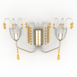 3D Sconce preview