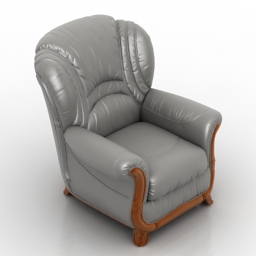 3D Armchair preview