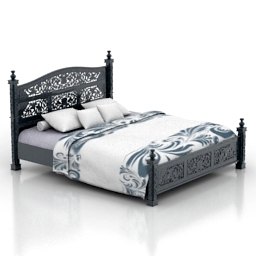 bed 3D Model Preview #d1141311