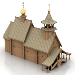 church 3D Model Preview #993ffd31