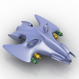 toy spaceship gilani 3D Model Preview #56977665