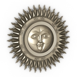decor sun 3D Model Preview #ff98a4df