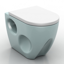 3D Lavatory pan preview