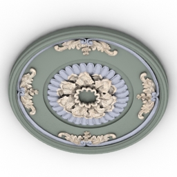 rosette 5 3D Model Preview #934300db