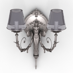 3D Sconce preview