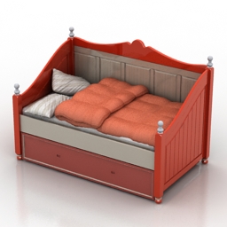 bed 3D Model Preview #8c9b5c88