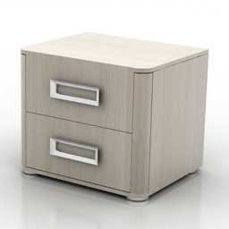 3D Bedside table preview