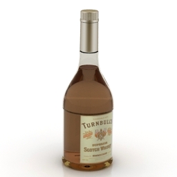 bottle whisky 3D Model Preview #8c7e0617