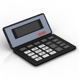 calculator 3D Model Preview #14b3f2b2