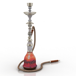 hookah 3D Model Preview #77deee95