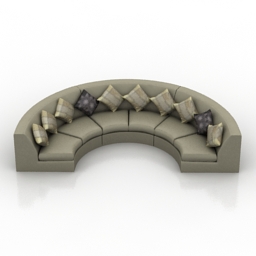 3D Sofa preview