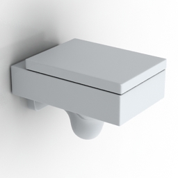 3D Lavatory pan preview