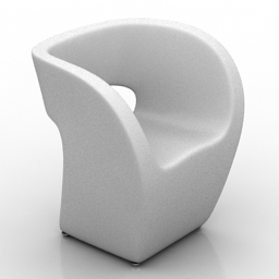 3D Armchair preview