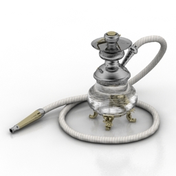 hookah 3D Model Preview #7f3149d6