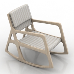 armchair 3D Model Preview #edbf3697