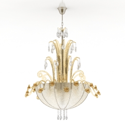 luster eurolampart murano 3D Model Preview #a010cbf3