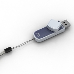 usb flash 8 gb jf v60 3D Model Preview #560a03a7