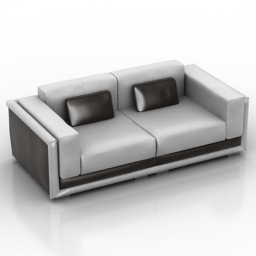 sofa giovanni sforza rossini 3D Model Preview #2f9a9274