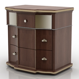 3D Bedside table preview