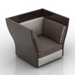 3D Armchair preview