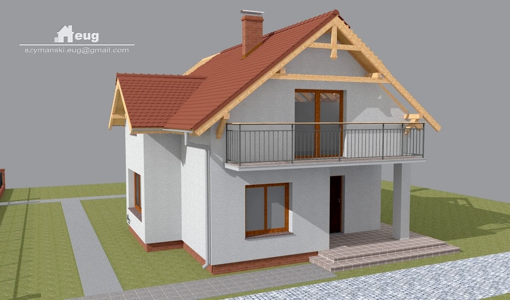 Architectural Home Design — Eugeniusz Szymanski — Wroclaw, Poland