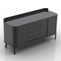 locker bb 3433 3D Model Preview #42445a41