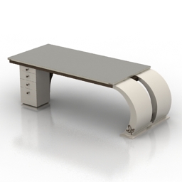 table volpi madreperla 3D Model Preview #0fb4ad0d