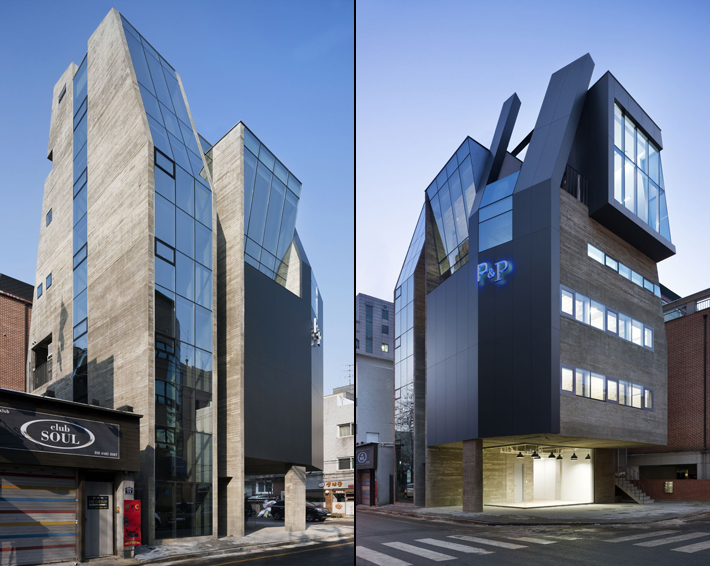 "Plastics & People" building, Seoul, Korea