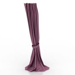 curtain 2 3D Model Preview #8d6f5b47