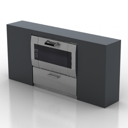 oven miele 3D Model Preview #ce004639