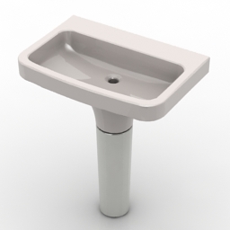 sink tul200 70 azzurra 3D Model Preview #8e7b8992
