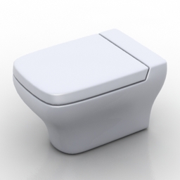 3D Lavatory pan preview
