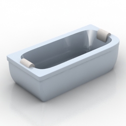 bath aquasoul double 0710 g1 3D Model Preview #cfc51723