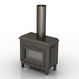 3D Fireplace preview