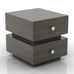 3D Bedside table preview