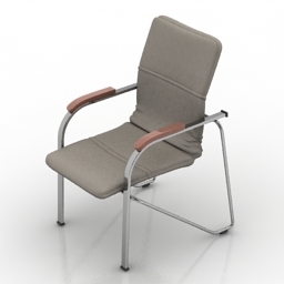 3D Armchair preview