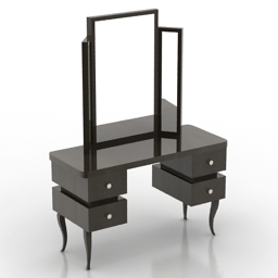 3D Dressing table preview