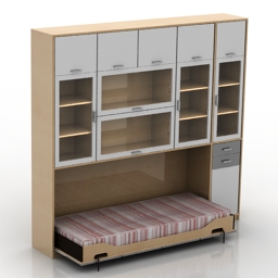 bed 3D Model Preview #bebe9e56