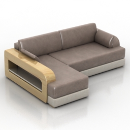 sofa senso mobel&zeit 3D Model Preview #9a80cf17
