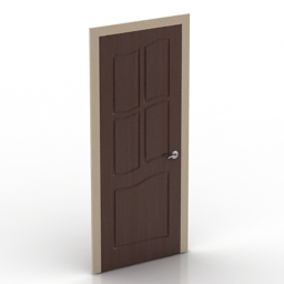 door standart 3D Model Preview #88dde9a5