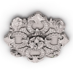 rosette 3D Model Preview #3d1ff687