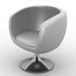 3D Armchair preview